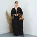 Muslim Embroidered Loose Size Long Dress Fashionable Cool Embroidered Loose Dress Robe Coat_ecoleips.com