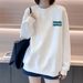 FW25 Matching Couple Cotton Crew Neck Sweatshirt - His & Hers_ecoleips.com