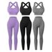 Women's Clothing Sports Fitness Yoga Suit Seamless Wearable Running Training Suit_ecoleips.com