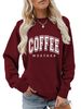 Women's Oversized Pullover Sweatshirt – Trendy Cutout Print, Soft Cotton Blend, Cozy Fall & Winter Essential (S-XXL)_ecoleips.com