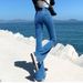 Petite High-Waisted Flared Jeans For Women Stretchy Slimming Design Slightly Flared Pants With Slits Niche 2026 High Street Style_ecoleips.com