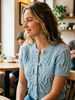 Soft Skin-Friendly Hollow Loose Breathable Short Sleeve Knit Cardigan_ecoleips.com