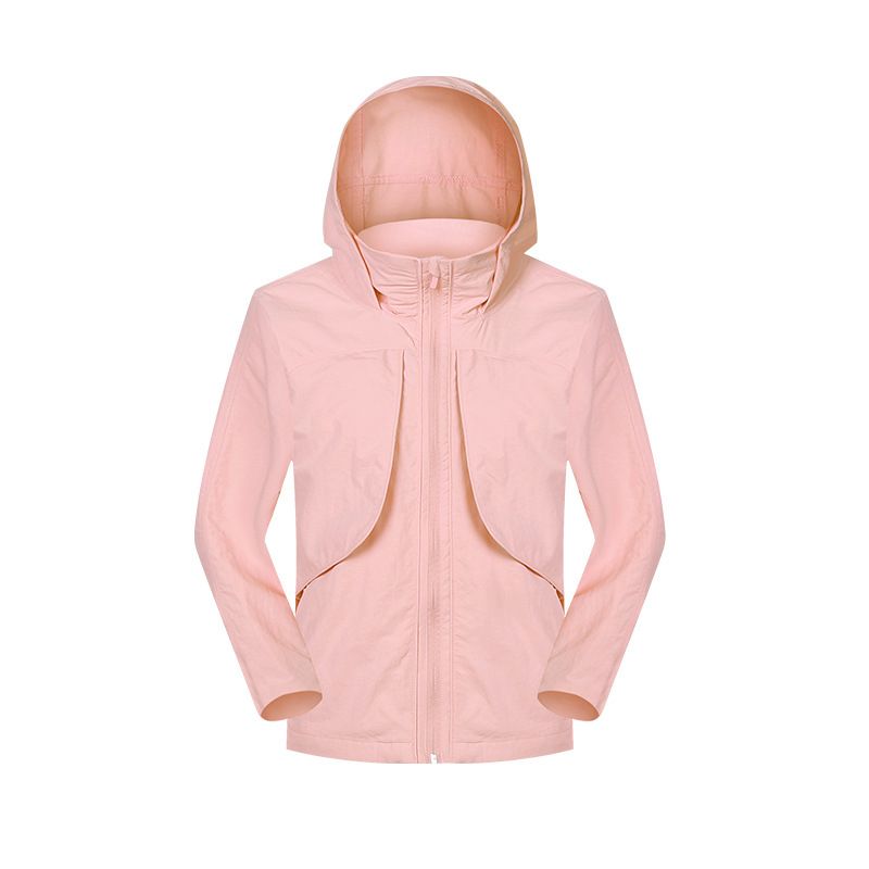New Lightweight Outdoor Woven Windproof And Rainproof Hooded Jacket For Women, SBS Zipper Breathable Softshell Windbreaker, Autumn Style._ecoleips.com