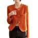 Women's Clothing Early spring fashion colors wool jacket tweed jacket _ecoleips.com
