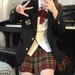 girl Japanese College Style JK School Uniform Authentic Full Set Autumn Winter Black Suit Student Jacket For Women_ecoleips.com
