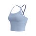 Women's Clothing Sports Bra Nude High Elasticity Summer Fitness Vest Top With Chest Pad Yoga Suspenders_ecoleips.com
