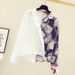 Women's Elegant Color Blocked Collar Shirt Hong Kong Style Chiffon Top Unique Design Early Spring New Fashion_ecoleips.com