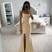 Women's Clothing Suspender Sexy Split Fishtail Dress Female R Temperament Slim Dress Long Skirt_ecoleips.com