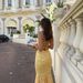 Women's Floral Print Maxi Dress European American Style Pure Sexy Backless Tie Waist Slimming Long Bodycon 2025_ecoleips.com