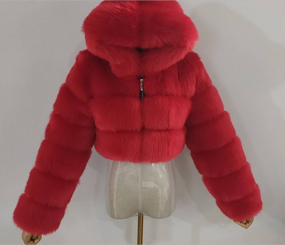 Women's clothing fur coat coat fashion fur fur plus size_ecoleips.com