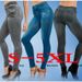 TV Shopping-Inspired High-Waist Fleece-Lined Leggings – Fake Pocket Detail & Seamless Yoga Fit (9 Sizes, 6 Colors)_ecoleips.com
