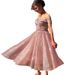 Women's Clothing Spring and Summer New Women's Banquet Evening Dress Sexy V neck Slim Short Dress Short Skirt_ecoleips.com