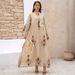 Verve ZD044 Women's Robe Muslim Sequin Embroidered Arabic Dress Abaya_ecoleips.com