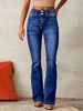 European And American Cross-Border Retro Stretch Jeans Women's Fashion 2026 Spring New Washed Street Style Flared_ecoleips.com