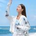 UV Protection Jacket - Black Gel Cooling Ice Silk Fabric Sun Shirt For Outdoor Cycling & Daily Wear UPF50+_ecoleips.com