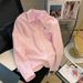 2027 Summer Fashion Elegant Blouse Women Striped Polo Collar - Vintage-Inspired Long Sleeve Shirts Petite & Plus Size Friendly S-3XL_ecoleips.com