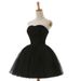 2025 New Summer Black Tube Top Tutu Skirt Fashionable Slim Bridesmaid Dress Banquet Performance Evening Dress Skirt_ecoleips.com