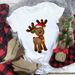 Merry Christmas, Christmas Tree, Santa Claus, Trendy White Cute Women's Casual Short-Sleeve Loose T-Shirt_ecoleips.com