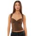 2025 European And American Cross-Border Spring/Summer New Product Solid Color Low-Neck Sleeveless Pleated_ecoleips.com