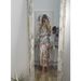 Women's Top With Short Sleeves And Pencil Skirt Set European American Style Print Design_ecoleips.com