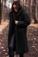 Women's Long Wool Coat With Hood - Oversized Street Style Casual Trench Coat (12 Colors) - Cross-Border Ready_ecoleips.com