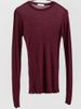 High Quality Plain T Shirt Women Elastic Basic T-shirts Female Casual Tops Long Sleeve Sexy Thin T-shirt See Through_ecoleips.com