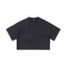 Vintage Washed Cropped T-Shirt For Women – Distressed Cotton Tee With Snow Wash Effect, 240GSM Soft Fabric, Streetwear Essential_ecoleips.com