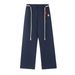 American Jennie Jazz Hip Hop Sports Women's Straight Loose Street Dance Pants_ecoleips.com