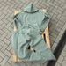 Women's Fashion Casual Two Piece Suit With Towel Embroidery Spring/Autumn Regular Size Clothing Set_ecoleips.com