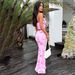 Women's Clothing Niche Suspenders Exposed Navel Small Vest Hip Skirt Two Piece Suit Skirt_ecoleips.com