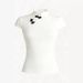 New Chinese Style Women's T-Shirt Button Design Slim Fit Sexy Style Cheongsam Collar Short Sleeve Top Niche 2026_ecoleips.com