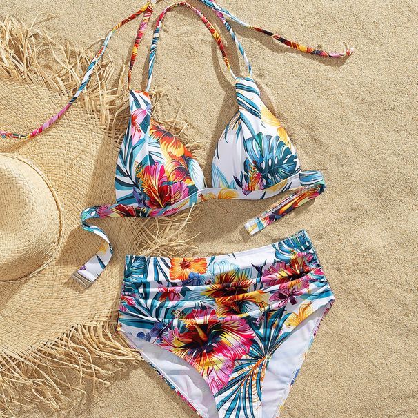Verve 2024 Women's Swimsuit Ins Style Bikini Two-Piece Swimwear Hot Spring_ecoleips.com