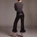 Aria Basics Cross-border Slim-fit Independent Station European And American Women's Fashion Sequined With Frayed Edges,_ecoleips.com
