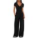 Versatile Wide-Leg Pants Set – Short/Long Sleeve T-Shirt & Flowy Trousers (XS-XL, 14 Colors) | Breathable Poly-Spandex Blend_ecoleips.com