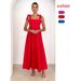 Women's Clothing Solid Color Tube Top Long Skirt All Match Lace Dress_ecoleips.com