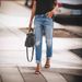 TUME European And American Foreign Trade Cross-border Exclusive Supply Ripped Non-stretch Vintage Fashion Women's_ecoleips.com