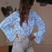 Europe, America 2026 Japan And Korea Women's Clothing Europe And America New Hollow Casual Lace Shirt Lace Shirt Women_ecoleips.com