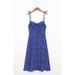 YPFF Spring New European And American Style Small Floral Side Slit Tie Strap Long High Waist Off-Shoulder Women's Dress_ecoleips.com