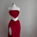 2025 Spring Summer New Sexy Solid Color Two-Piece Set Fashion Trendy Strapless Top Long Skirt Outfit For Women_ecoleips.com