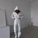 Casual European And American Women's Suit Solid Color Long-sleeved Zipper Hoodie Elastic Lace-up Pants Two-piece Set_ecoleips.com