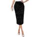 Aria Basics Aria Basics European And American Cross-border Women's Fashion Sequined Elegant High-waisted Sexy Skirt LFY0191_ecoleips.com