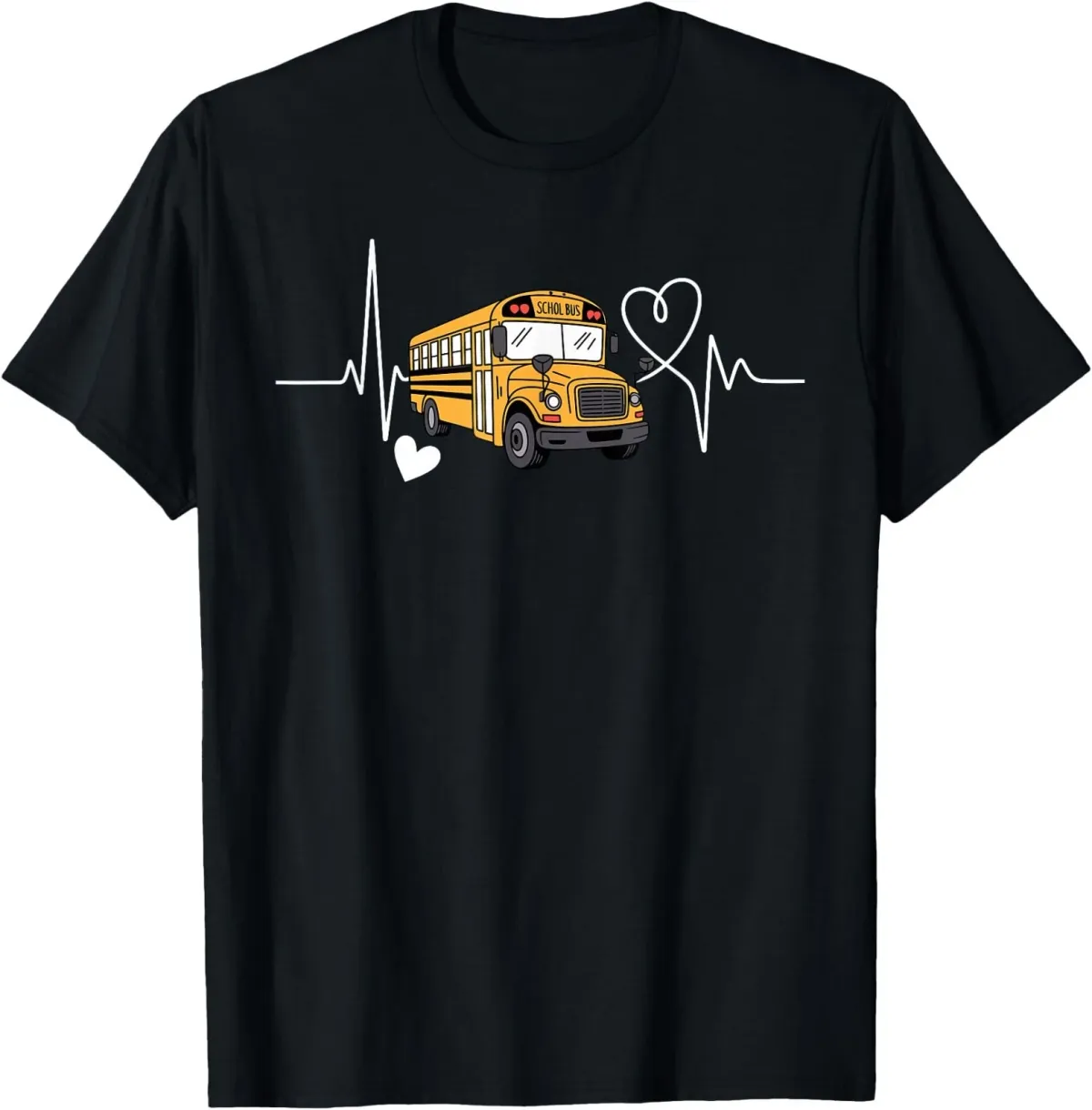 Women's T-Shirts Funny Bus Driver Art For Back To School T-Shirt_ecoleips.com
