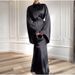 Autumn 2025 Women's Satin Flared Sleeve Shirt And Bodycon Skirt Set European American Style Cross Border Fashion for Ladies_ecoleips.com