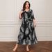 Women's Clothing Hot Mom Slim Temperament New Holiday Style Knitted Mesh Large Size_ecoleips.com