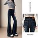High-waisted, Non-tight-fitting, Slightly Flared Women's Jeans, 2025 Autumn Winter New Style, Slimming And Ultra-trendy_ecoleips.com