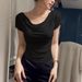 2026 Summer New French Style Slim Fit Short Off-Shoulder Top For Women, Fashionable And Chic_ecoleips.com