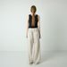 Suitable For All Seasons Tencel Loose Straight For Women Spring Summer Cotton Linen Elastic Waist Long Fashion Wide Leg Yamamoto Casual Pants_ecoleips.com