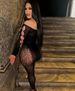 Erotic Underwear European And American Leopard Print Jumpsuit Sexy Jacquard Pearl Seduction Mesh Suit YDT023-1_ecoleips.com