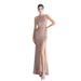 Women's Clothing Evening Dress Slim Noble And Elegant High End Long Sequined_ecoleips.com