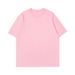 Women's 100% Cotton Short Sleeve T-Shirt - Oversized Casual Round Neck Tee For Summer (S-4XL, 20+ Colors)_ecoleips.com